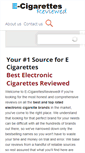 Mobile Screenshot of e-cigarettesreviewed.net
